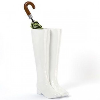 Portaombrelli Da Patio Regolabile Per Ringhiera - Supporto In Acciaio Inox Per Ombrelloni Fino A 15,2 Cm Di Larghezza, Bianco