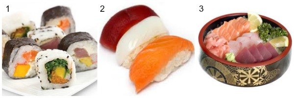 arte di mangiare il sushi