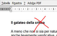 galateo della critica