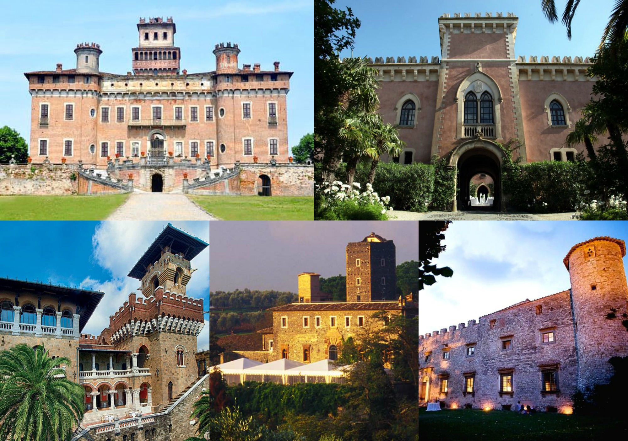 Location da sogno per matrimoni