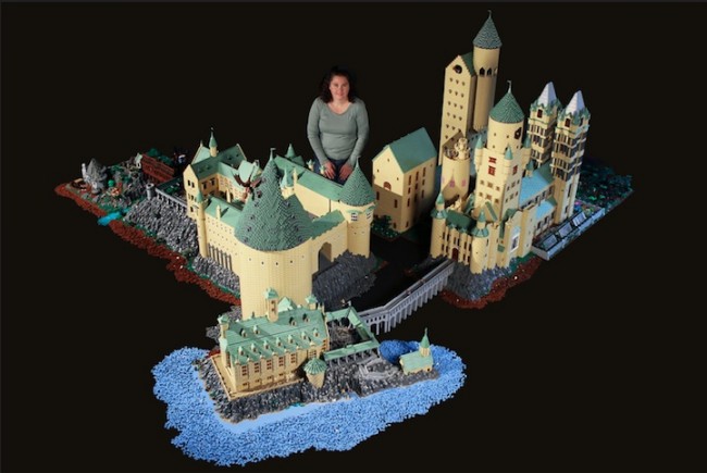 Hogwarts di Lego