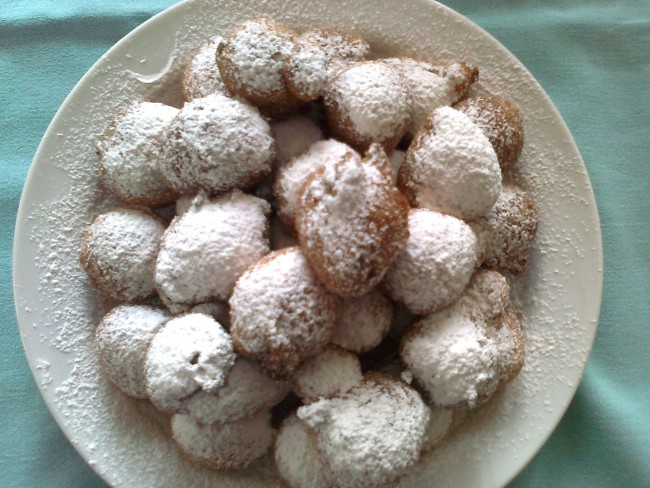  ricette carnevale, CASTAGNOLE, MENù DI CARNEVALE