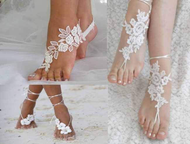 Barefoot Wedding Sandals