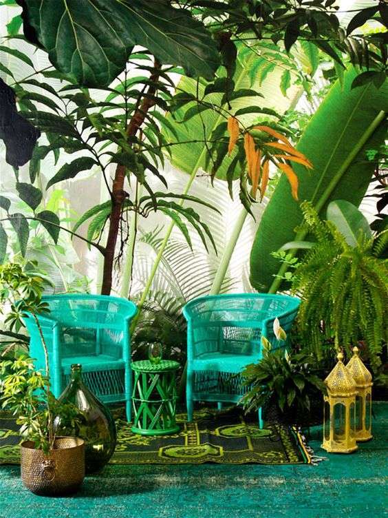 Casa in stile tropical